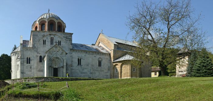 Монастырь Студеница в Сербии. \ Фото: wikipedia.org.