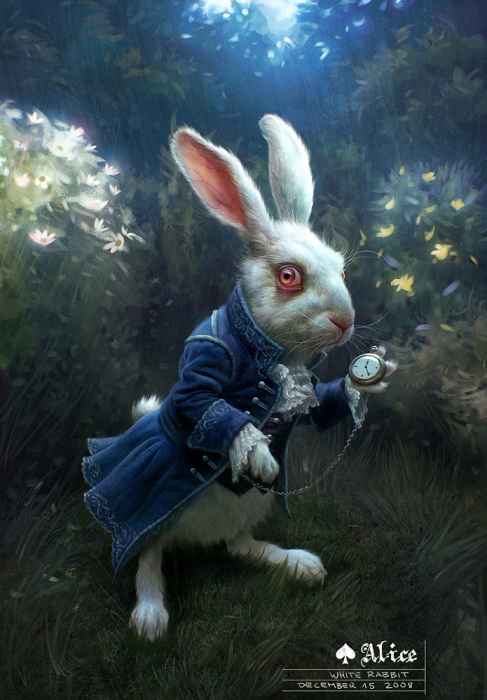 Алиса в стране чудес: Следуй за белым кроликом. Автор: Michael Kutsche.