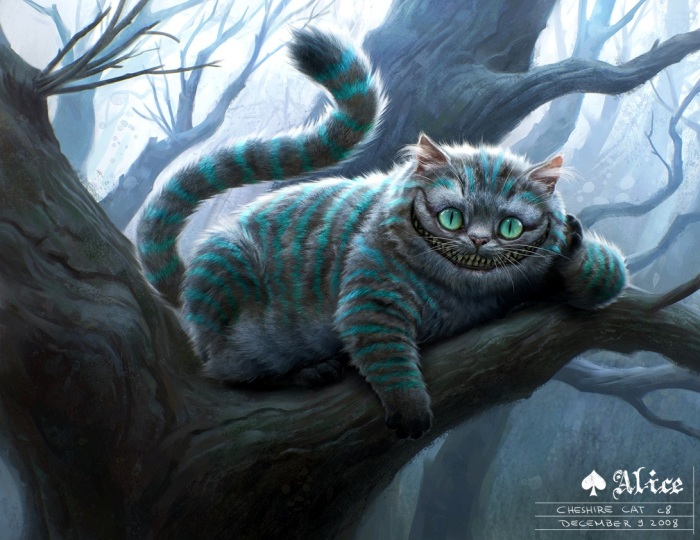 Алиса в стране чудес: Чеширский кот. Автор: Michael Kutsche.