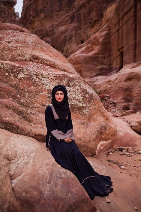 Бедуинская женщина в Петре, Иордания. Автор: Mihaela Noroc.