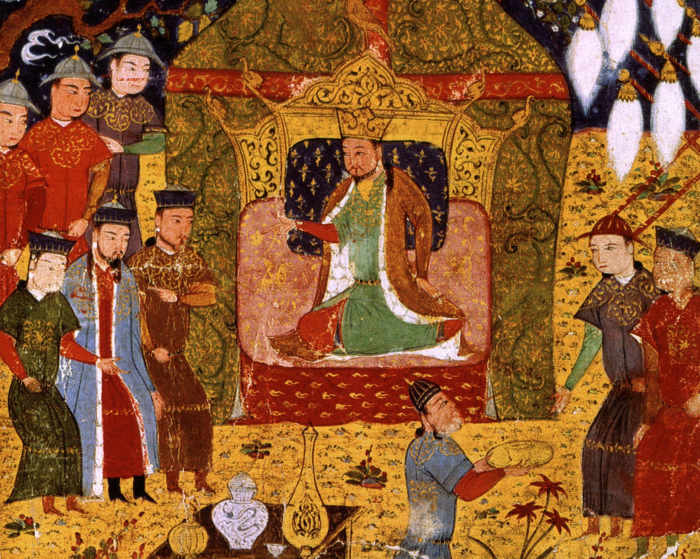 Великий хан и его приспешники. \ Фото: factinate.com.