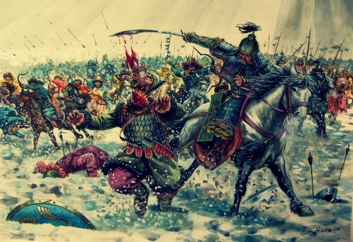 Монгольское нашествие на Запад. \ Фото: centr-intellect.ru.