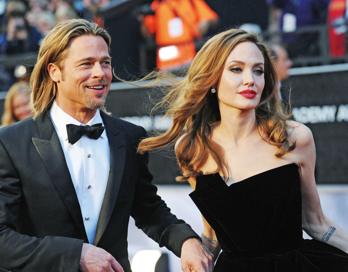 Анджелина Джоли и Брэд Питт. \ Фото: instyle.ru.