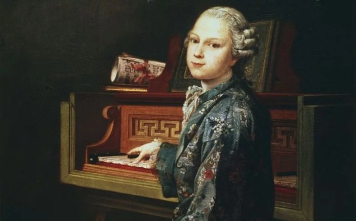 Ранее неизвестный портрет Моцарта. \ Фото: google.com.ua.