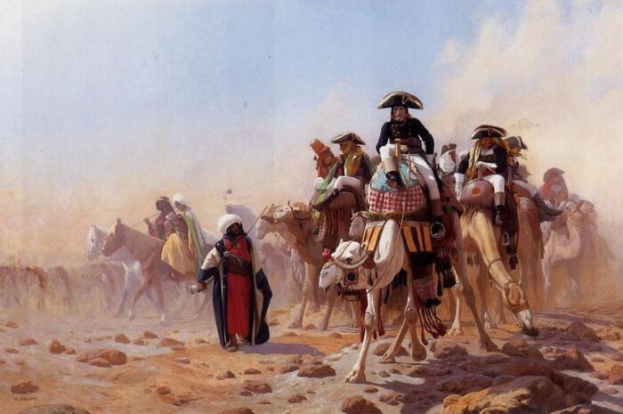 Наполеон в Египте, Жером, 1867 год. \ Фото: i.ytimg.com.