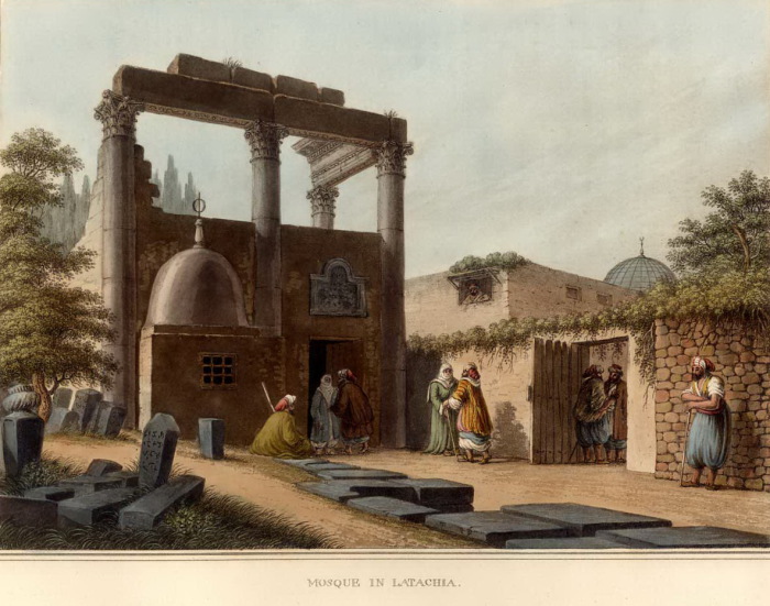 Мечеть в Латакии. Сирия. Луиджи Майер. (Вторая половина 18 века).