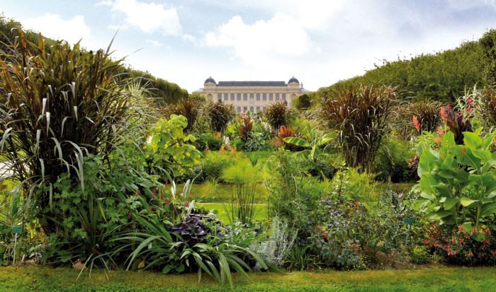 Один из самых роскошных садов Парижа. \ Фото: pinterest.com.