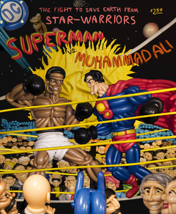 Супермен и Мохаммед Али. Автор: Phileas Flash.