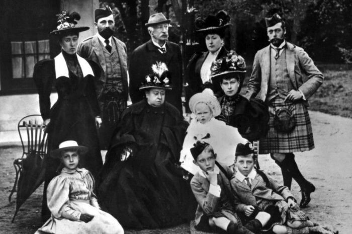 Сыновья и дочери королевы Виктории. \ Фото: reddit.com.