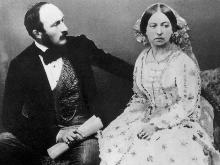 Фотография Виктории и Альберта, 1854 год. \ Фото: computerprojects.biz.