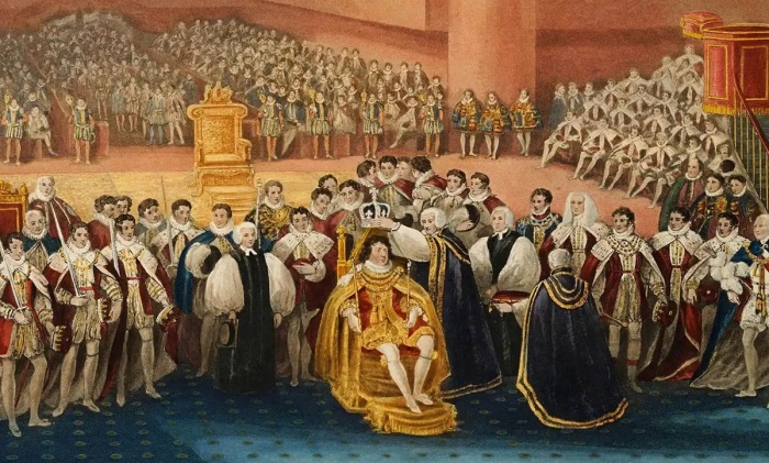 Коронация Георга IV. \ Фото: bing.com.