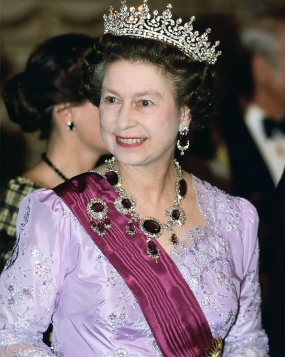 Королева Елизавета в марте 1985 года.