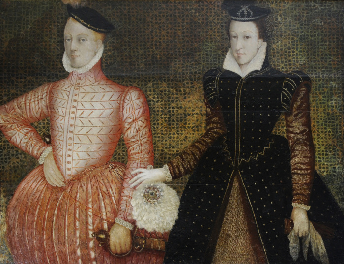 Портрет Марии, королевы Шотландской, и лорда Дарнли, 1565 г. \ Фото: bl.uk.