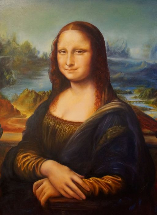 Мона Лиза (1517 г.) - Леонардо да Винчи.