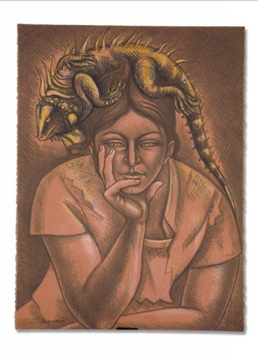 Меланхолия, 1982 год. Автор: Raul Anguiano.
