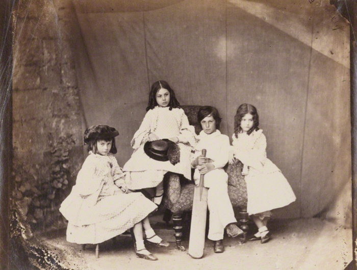 Дети четы Линделл, весна 1860 года.