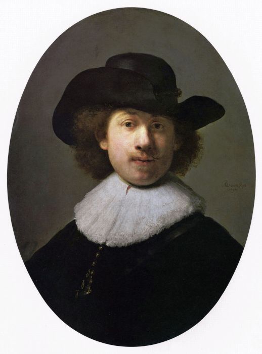 Автопортрет в широкополой шляпе, 1632 год. \ Фото: robertmorritt.com.