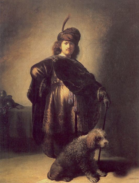 Автопортрет в восточном наряде, 1631 год. \ Фото: wikioo.org.