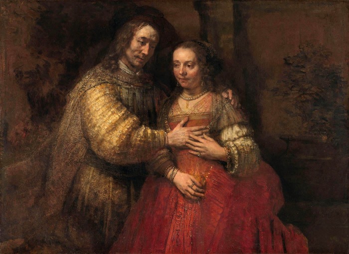 Еврейская невеста, Рембрандт ван Рейн, 1665-1669 гг. \ Фото: muurmeesters.nl.