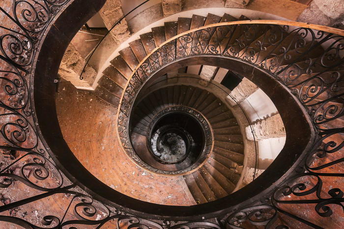 Винтовая лестница. Автор: Roman Robroek.