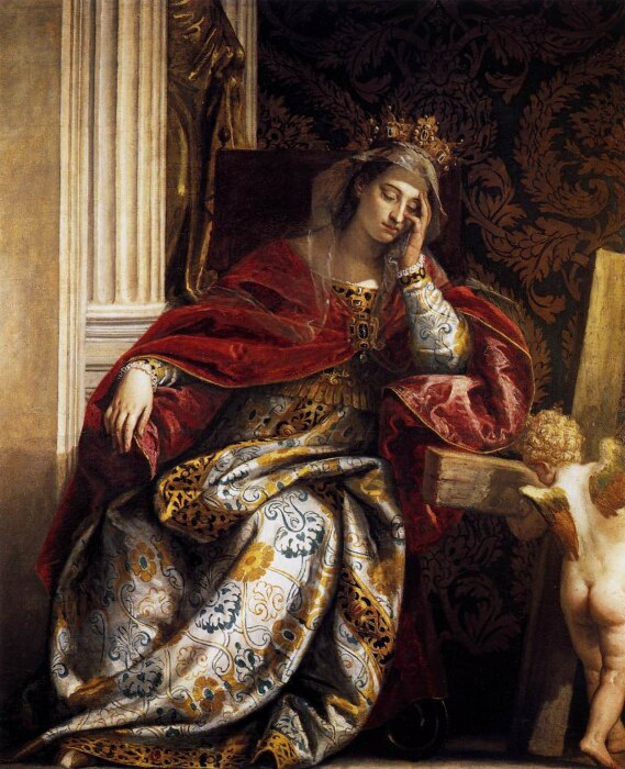 Видение Святой Елены (Императрица Флавия Юлия Елена Августа), Паоло Веронезе, 1580 год. \ Фото: fansshare.com.