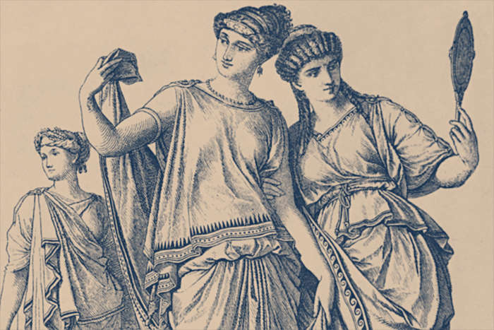 Три римские женщины. \ Фото: google.com.