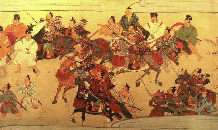Представления самураев в период Муромати. \ Фото: journaldujapon.com.