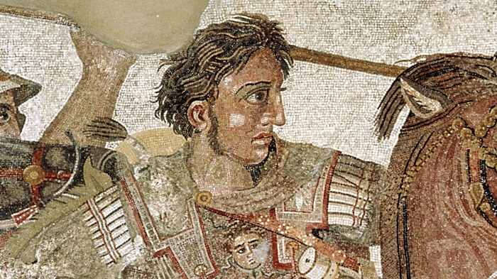 Александр Великий, александрийская мозаика, около 100 г. до н. э. \ Фото: hr.hr2021.com.