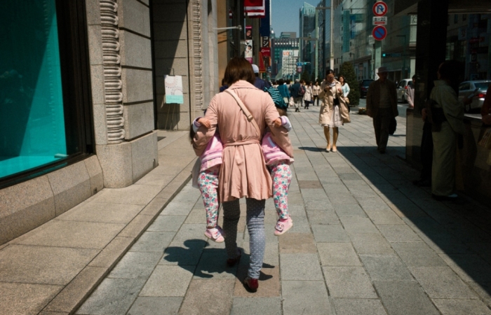 На улицах Японии. Автор: Shin Noguchi.