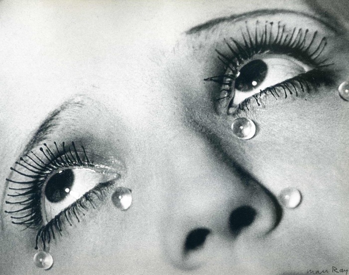 «Стеклянные слёзы» Ман Рэя. \ Фото: thesketchline.com.