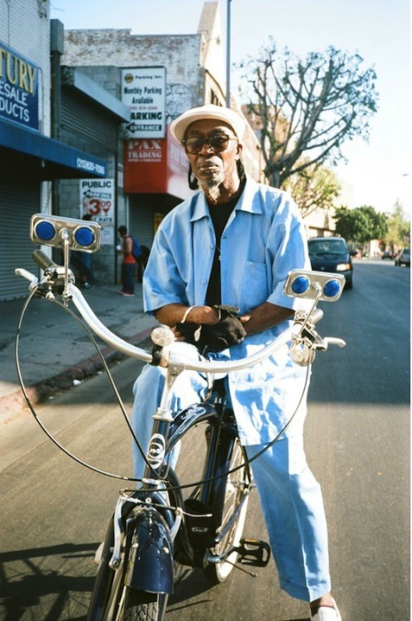 Кейн, Король Уолл-Стрит, на своем велосипеде. Автор фото: Geraldine Freyeisen.