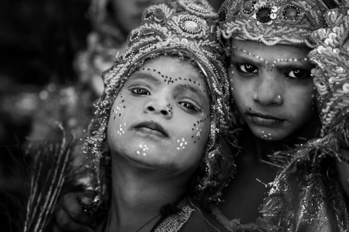 Как индуистские боги, Пушкарская ярмарка верблюдов, Индия. Автор: Swarup Chatterjee.