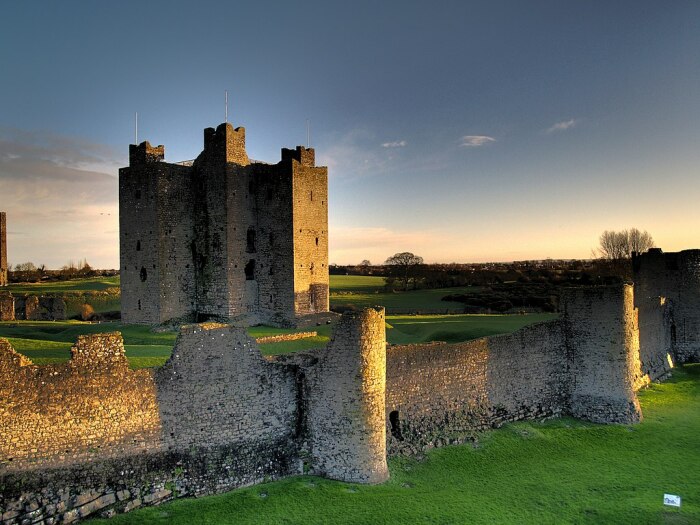 Норманнский замок в Триме, графство Мит. \ Фото: en.wikipedia.org.