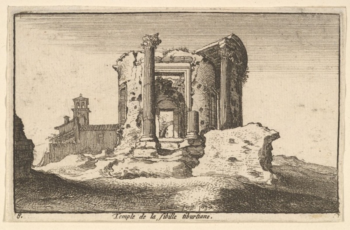 Храм тибуртинской Сивиллы, 1650 год. \ Фото: metmuseum.org.