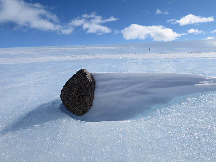 В Антарктиде найдено больше метеоритов, чем где-либо ещё в мире.