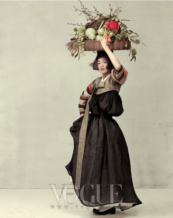 Очарование. Фотосессия Vogue Корея.