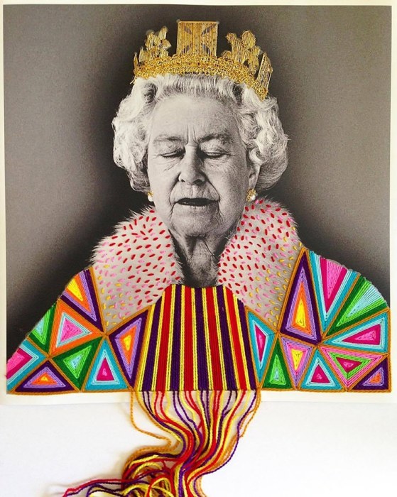 Королева Елизавета II. Автор: Victoria Villasana.
