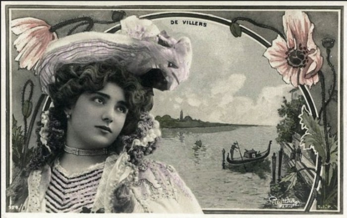 Кармен де Виллерс (Carmen de Villers), 1905 год. 
