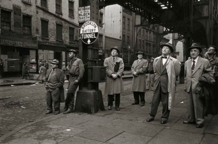 Третья авеню Эль, 1955 год. Автор: Vivian Cherry.