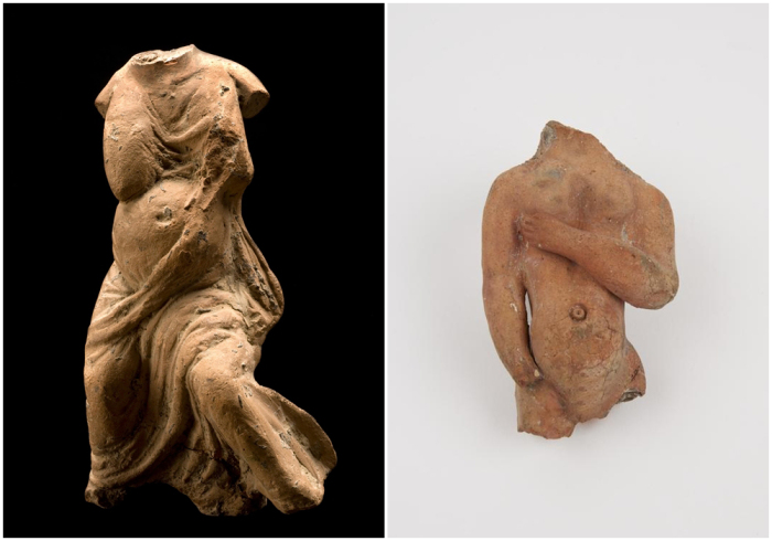 Анатомические фигурки: Беременная женщина, Древний Рим.