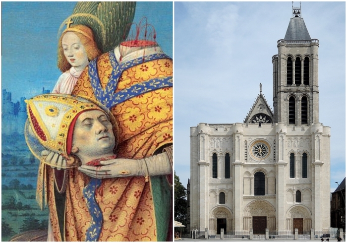 Слева направо: «Horae ad usum Parisiensem», Жан Бурдишон, 1475-1500 годы. \ Базилика Сен-Дени.