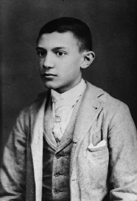 Пабло Пикассо в юности. \ Фото: wemp.app.