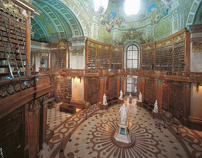 Австрийская Национальная библиотека. Вена.