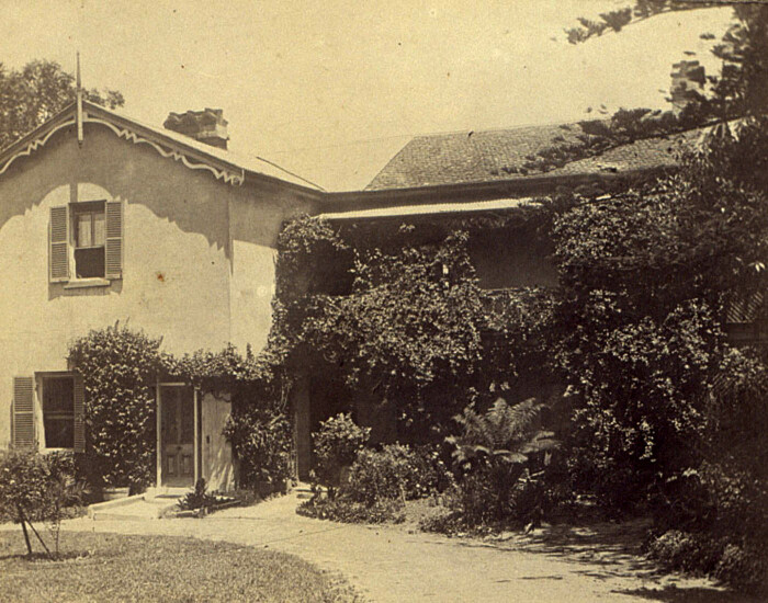 Дом Мэри Рейби в Ньютауне, 1923 год. \ Фото: pinterest.ru.