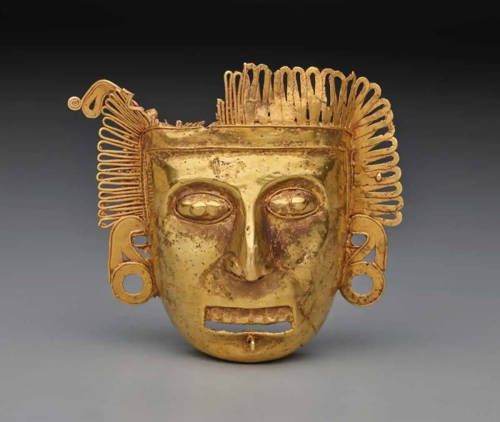 Золотая маска, 1350-1521 годы. \ Фото: google.com.