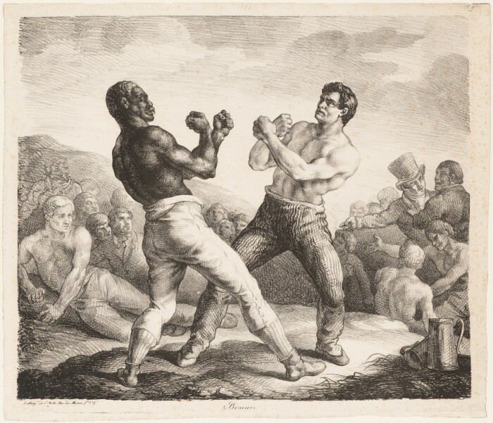 Боксёры, Теодор Жерико, 1818 год. \ Фото: metmuseum.org.
