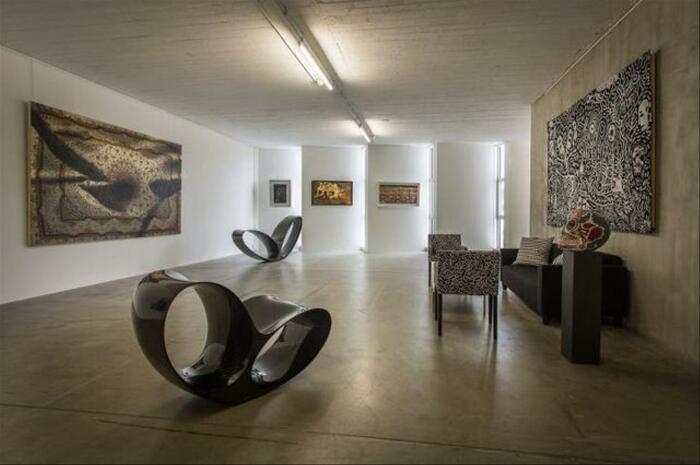 Галерея изящных искусств Джонатана Лахьяни, расположенная в Свободном порту Женевы. \ Фото