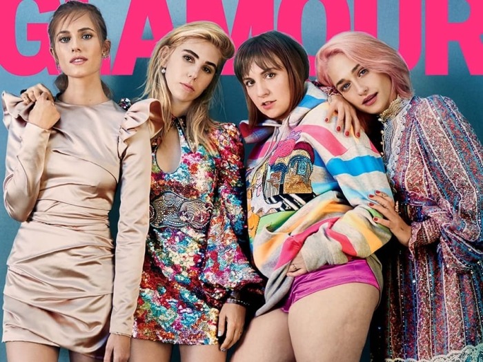 Актрисы популярного сериала «Девочки» стали героинями журнала Glamour. \ Фото: 23-59.com.ua.