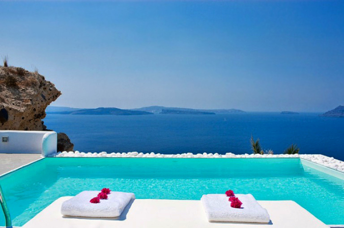 Katikies Hotel, Греция.