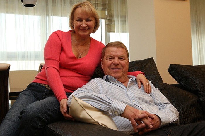 Михаил Кокшенов с женой. \ Фото: crimea.kp.ru.